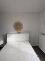 Lit 2 places avec rangements, Ophalen, Gebruikt, Wit, Tweepersoons