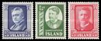 IJSLAND 1954 Hannes Hafstein, Michel: 293-95, Postfris., Postzegels en Munten, Postzegels | Europa | Scandinavië, Verzenden, IJsland