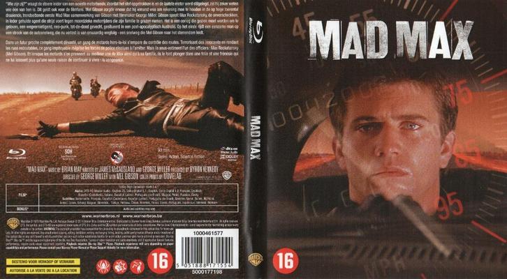 mad max (blu-ray) nieuw, Cd's en Dvd's, Blu-ray, Zo goed als nieuw, Science Fiction en Fantasy, Ophalen of Verzenden