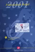 Filatelieboek België 2001, Timbres & Monnaies, Album pour timbres, Europe, Enlèvement, Affranchi