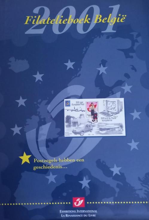 Filatelieboek België 2001, Timbres & Monnaies, Timbres | Europe | Belgique, Affranchi, Album pour timbres, Europe, Enlèvement