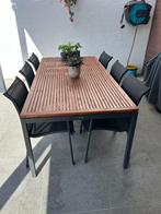 Tuinset "BRISTOL" voor 6 personen, Tuin en Terras, Tuinsets en Loungesets, Ophalen, Overige materialen, Gebruikt, 6 zitplaatsen