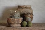 Oude houten bowl, Huis en Inrichting, Woonaccessoires | Schalen en Manden, Schaal, Rond, Nieuw, Ophalen of Verzenden