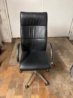 Fauteuil de bureau en cuir, Maison & Meubles, Bureaux, Enlèvement, Réglable en hauteur, Utilisé, Bureau