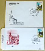 Lot 2 enveloppes timbrées - As 1977, Enlèvement ou Envoi