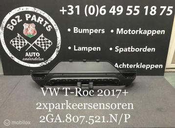 VW T-ROC ACHTERBUMPER DIFFUSER 2GA807521N/P 2017-2022 disponible aux enchères