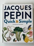 Jacques Pepin: Quick & Simple (Engelstalig), Boeken, Gelezen, Europa, Tapas, Hapjes en Dim Sum, Ophalen of Verzenden