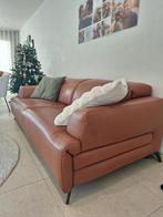 TE KOOP: Max Divani Design Zetels - Cognac Leder, Huis en Inrichting, Ophalen, Zo goed als nieuw, Leer, Modern Italiaans handgemaakt design