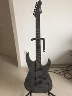 Guitare ESP LTD M-1000 Multi-Scale See Thru Black Satin, Ophalen, Zo goed als nieuw, Hollow body, Overige merken