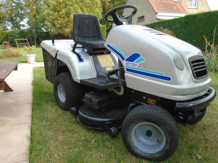 oplichting zitmaaier, Tuin en Terras, Zitmaaiers, Gebruikt, 90 tot 120 cm, Elektrische starter, Opvangbak, Versnellingen, Ophalen