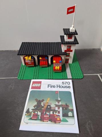 LEGO 570 - Brandweerkazerne beschikbaar voor biedingen