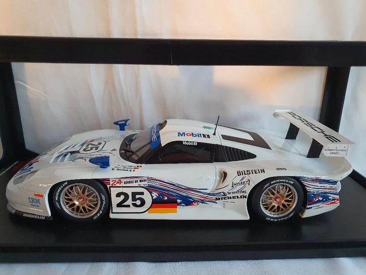 Stuck, Boutsen, Wollek Porsche 911 GT1 24H Lemans 1997 1:18, Hobby en Vrije tijd, Modelauto's | 1:18, Nieuw, Auto, Overige merken