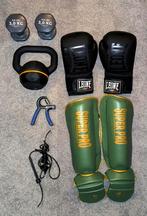 MMA Gear Bundle - Boxing Gloves , Shin Pads ,Kettlebell, Sport en Fitness, Ophalen, Zo goed als nieuw