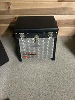 Viskoffers, schepnet en paraplu, Ophalen, Zo goed als nieuw