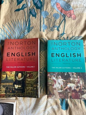 Norton anthologies english lit (10th edition) beschikbaar voor biedingen