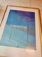 DE BOECK Felix get. 'Gestyleerd fabrieksgebouw met antennes', Antiek en Kunst, Kunst | Litho's en Zeefdrukken, Ophalen