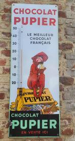 Ancienne plaque émaillée Thermomètre chocolat Revillon choco, Collections, Marques & Objets publicitaires, Enlèvement, Utilisé
