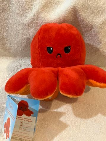 Emoties mood knuffel octopus beschikbaar voor biedingen