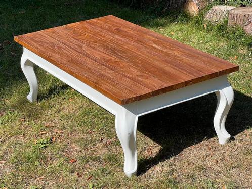 Mooie houten salontafel, Antiek en Kunst, Antiek | Meubels | Tafels, Ophalen