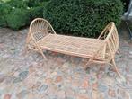 Rotan kinderbed in ibiza stijl, Kinderen en Baby's, Ophalen, Zo goed als nieuw, Matras