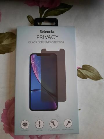 Protecteur d'écran en verre intimité IPhone 12 pro 11/Xr, Enlèvement ou Envoi, Neuf, IPhone 12 Pro, Façade ou Cover