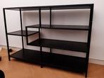 Boekenkast zwart, Huis en Inrichting, Kasten | Boekenkasten, Ophalen, Met plank(en), Gebruikt, 100 tot 150 cm