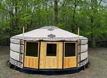 6 Wanden yurt met/zonder extra ramen