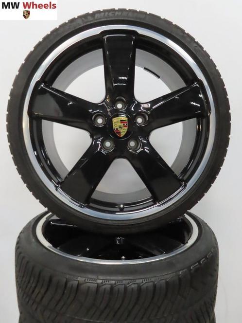 originele Porsche 991 4S Fuchs 20 inch velgen winterbanden, Auto-onderdelen, Banden en Velgen, Banden en Velgen, Winterbanden