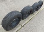 4 pneus hiver Bridgestone 195/65-15 avec jantes Opel, Auto-onderdelen, Banden en Velgen, Ophalen, Gebruikt, 15 inch, Banden en Velgen