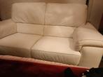 Salon complet avec deux relax en cuir, Enlèvement, Utilisé, Cuir