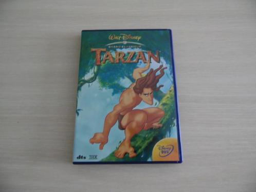 TARZAN DISNEY, Cd's en Dvd's, Dvd's | Tekenfilms en Animatie, Zo goed als nieuw, Amerikaans, Tekenfilm, Alle leeftijden, Verzenden