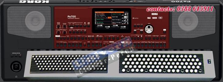 KORG PA700 - Keyboard KNOP ACCORDION-B Griff & C Griff, Muziek en Instrumenten, Overige Muziek en Instrumenten, Nieuw, Ophalen of Verzenden