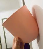 Bloempot wand - poederroze, Tuin en Terras, Ophalen, Kunststof, Tuin, Zo goed als nieuw