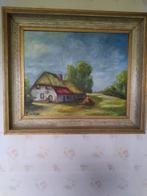 Mooie landschap schilderij met handtekening, Enlèvement, Peinture