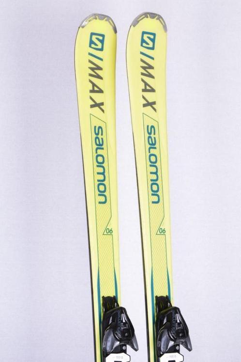169 cm ski's SALOMON S/MAX 6 R YELLOW, fiberglass layer, woo, Sport en Fitness, Skiën en Langlaufen, Verzenden