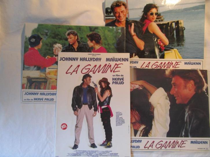 Johnny Hallyday: Synopsis „The Girl” + foto's, Verzamelen, Muziek, Artiesten en Beroemdheden, Zo goed als nieuw, Boek, Tijdschrift of Artikel