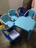 Table enfant + 5 chaises, Gebruikt, Tafel(s) en Stoel(en), Ophalen