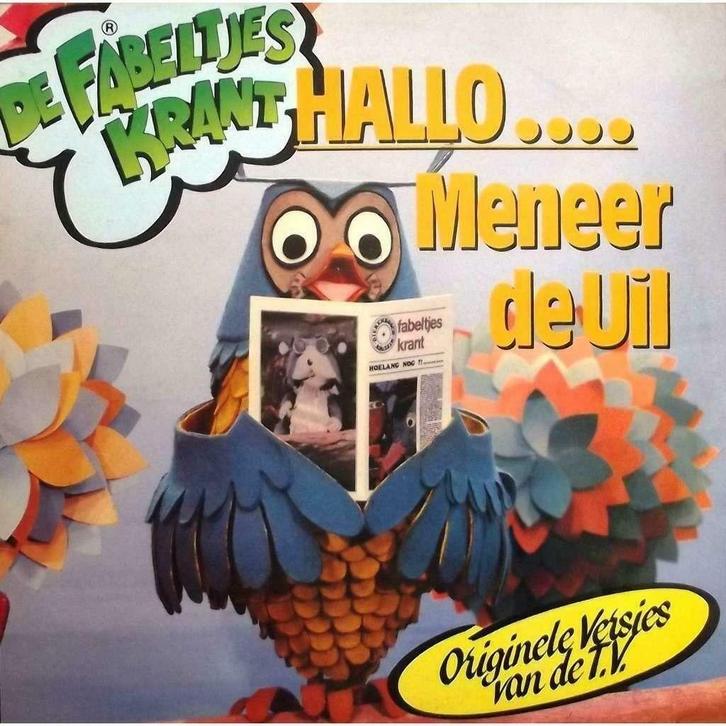 De Fabeltjeskrant - Hallo meneer de uil (LP), Cd's en Dvd's, Vinyl | Kinderen en Jeugd, Zo goed als nieuw, Ophalen of Verzenden