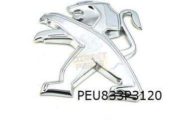 Peugeot 208 embleem logo ''Peugeot'' achter Origineel! 96 73