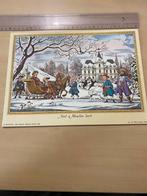 Carte de vœux 1987 Noël a Moulinsart