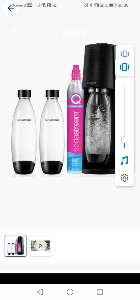 Soda stream, Elektronische apparatuur, Bruiswatermachines, Zo goed als nieuw, Ophalen