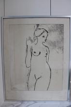 Houtskooltekening Jan Hoogsteyns, Antiquités & Art, Enlèvement