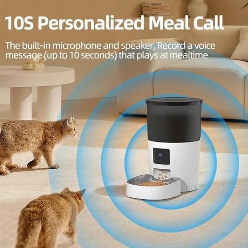 Kat Voeder - automatische voerbak - met camera, Dieren en Toebehoren, Kattenvoerbakken en Drinkbakken