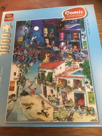 puzzel 1000 stukjes King Comic serie beschikbaar voor biedingen
