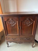 Eiken Tv kast, Enlèvement, Comme neuf, Chêne