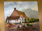 Schilderij van een oude hoeve/ boerderij, Ophalen