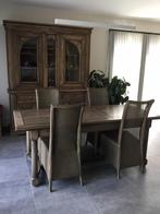 Eetkamer, Ophalen, Zo goed als nieuw, 4 tot 6 stoelen