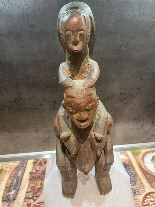 Statue - Hohovi Nago - Ewe - Bénin 43 cm, Antiquités & Art, Art | Sculptures & Bois, Enlèvement ou Envoi