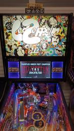 Magnifique flipper LED Zeppelin Pro, Collections, Machines | Flipper (jeu), Comme neuf, Enlèvement, Imprimante matricielle, Flipper (jeu)