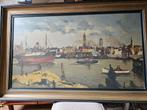 Magnifuque Peinture marine Port d Anvers de R van Sluys, Enlèvement ou Envoi